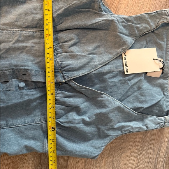 Reformation Sebastien Denim Midi Dress - Picture 5 of 6